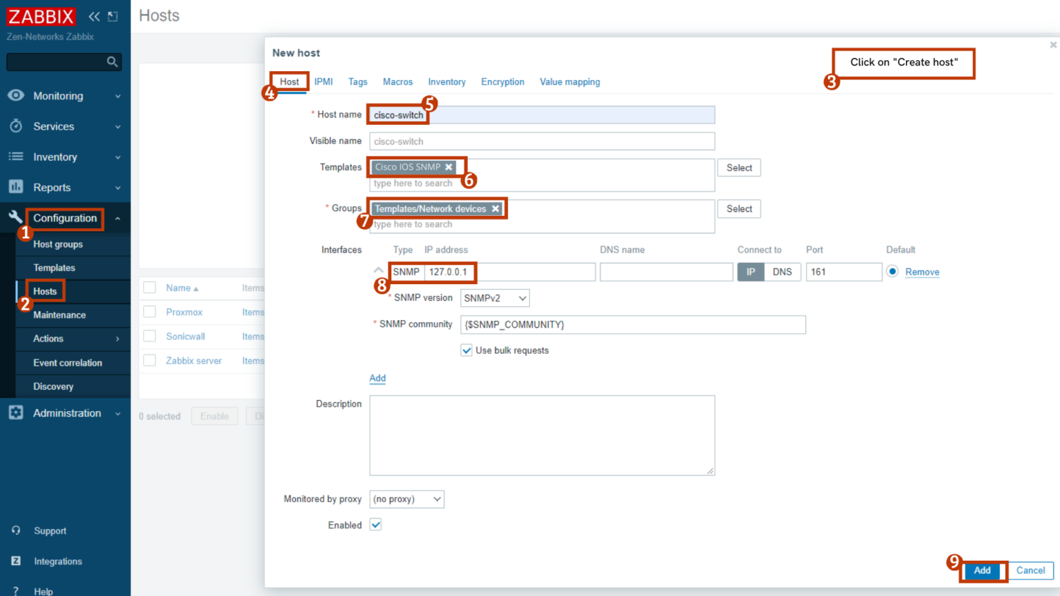 CISCO Switch with Zabbix How to Monitor? Zen Networks