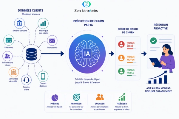 Prédiction Du Churn Client Par L'Ia