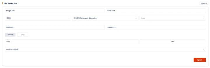 Csv Export 2: Budgestin And Cost Tracking